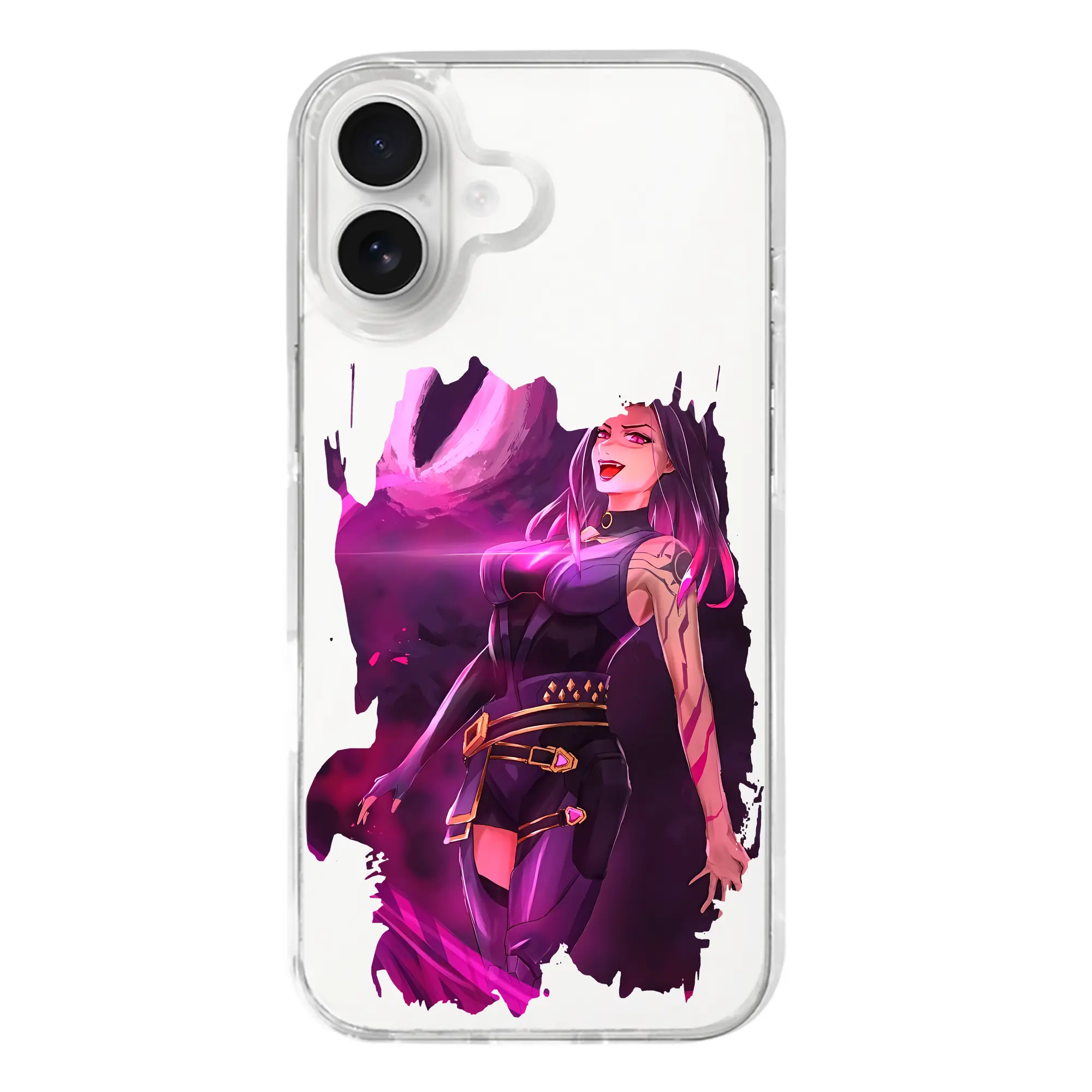 VALORANT グッズ,レイナ - iPhone 17シリーズ 透明スマホケース – 薄型・耐衝撃・精密フィット保護カバー